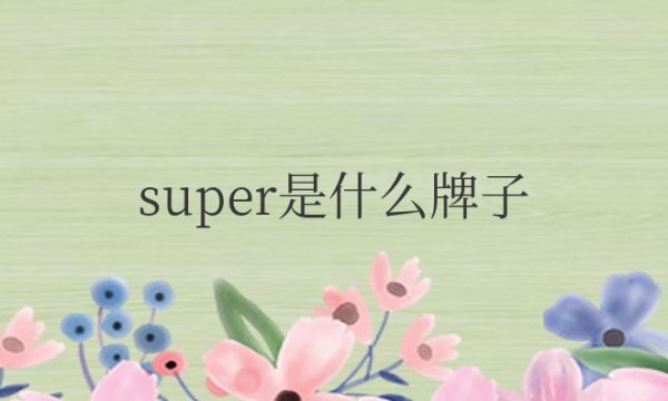 super是什么牌子的电动车标志