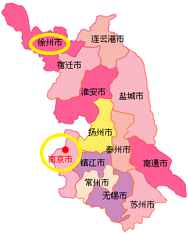 南京在哪个省份的城市