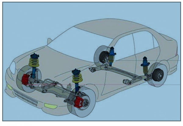 汽车悬挂是什么意思