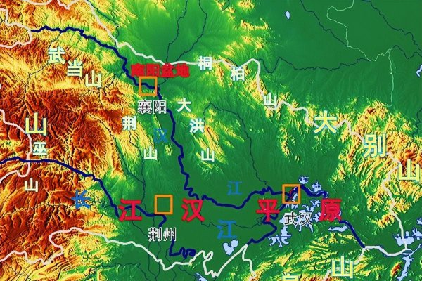 江汉平原地理位置在哪里