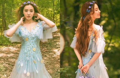 潮流高贵的韩式新娘发型图片2022