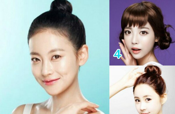 韩国女生都爱丸子头~~韩国流行的丸子头发型欣赏！