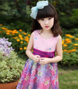 超仙美的5款儿童连衣裙夏装图片