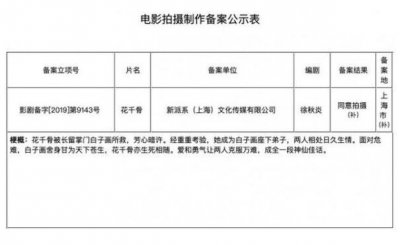 花千骨电影版立项 女主或从杨颖 迪力热巴和关晓彤三人中选择