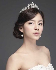 唯美的韩式新娘盘发发型 魅力绽放：梦幻韩式新娘盘发的完美演绎