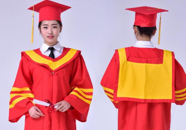 红色的学士服是什么学位