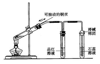 实验室制取二氧化硫的离子方程式，需要加热吗