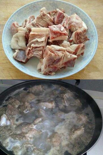 【周三食谱】家常羊肉萝卜煲做法图解