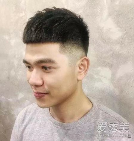 男士发质硬和密适合什么发型