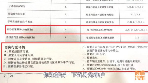 小车变速箱油一般多少公里换一次