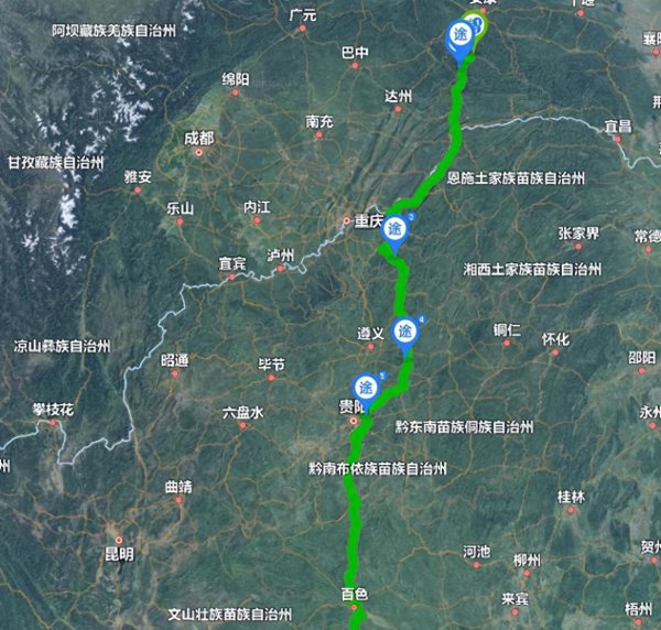 银百高速公路起点终点