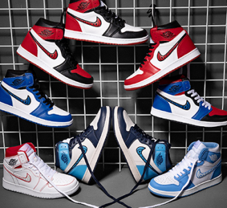 aj1鞋带系法自然垂落 aj1鞋带系法