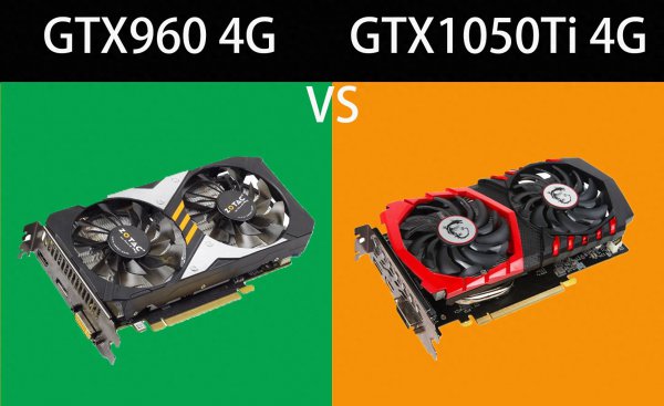 gtx960和1050ti对比性能表现如何