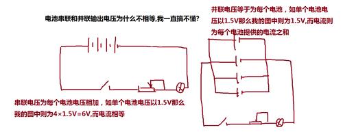 电池并联与串联的区别图