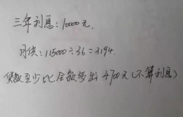 裸车15万全款和分期差多少钱