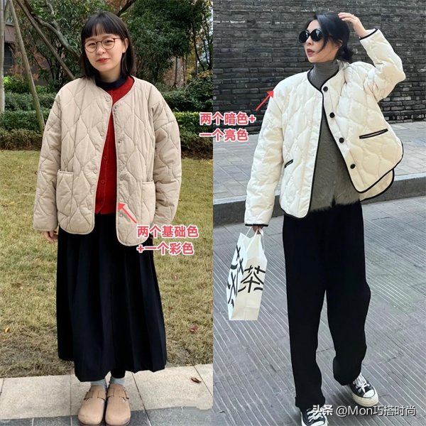 衍缝棉服怎么穿