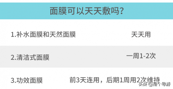 面膜怎么用效果才最好